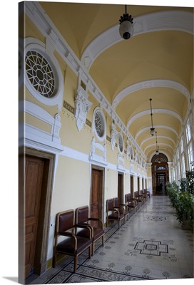 Hungary, Budapest, Szechenyi Spa Interior