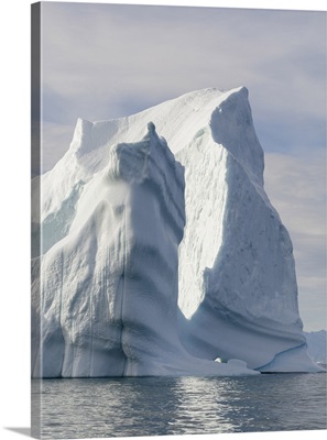 Iceberg In The Uummannaq Fjord System, Greenland, Danish Overseas Colony