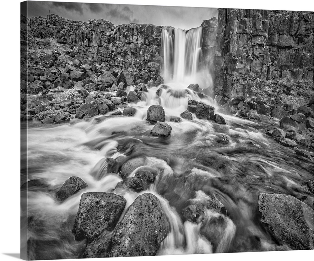 Iceland, Golden Circle, Oxarafoss