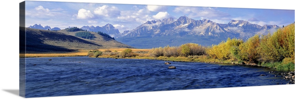 Idaho, Sawtooth NRA. The Salmon River, Idaho