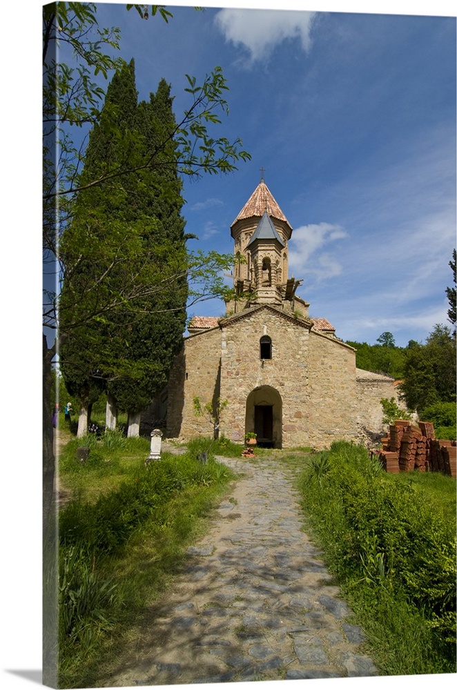 Ikalto cathedral in Kakheti region, Georgia.