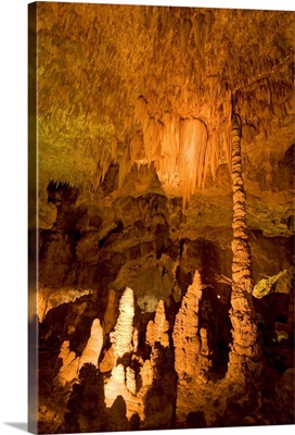 Intricate formations in the wondrous, Carlsbad Caverns National Park, New Mexico