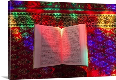 Iran, Central Iran, Shiraz, Nasir-Al Molk Mosque, Holy Quran