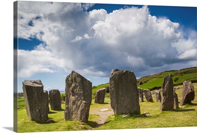 Ireland, County Cork, Drombeg, Drombeg Stone Circle, 5th Century