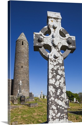 Ireland, County Mayo, Castlebar, Turlough Round Tower, 9th Century