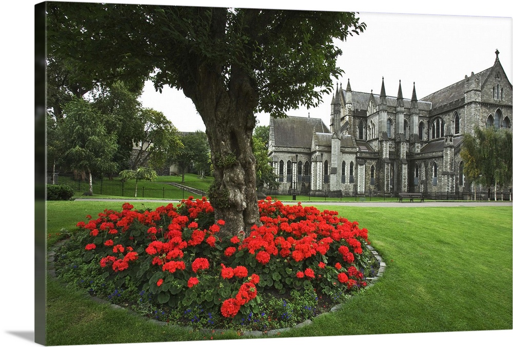 Europe, Ireland, Dublin. View of St. Patrick's Cathedral built in 1192. Credit as: Dennis Flaherty / Jaynes Gallery / Dani...