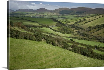 Irish Countryside, Ireland, Farms, Landscape, Scenic, Hills, Valley