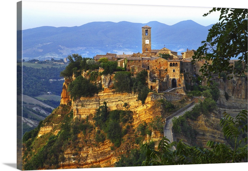 Italy, Civita de Bagnoregio.