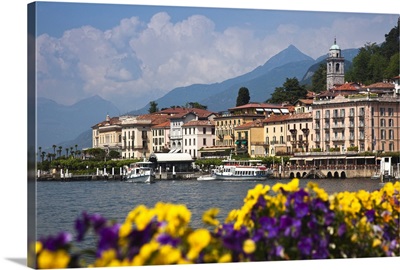 Italy, Como Province, Bellagio. Town view