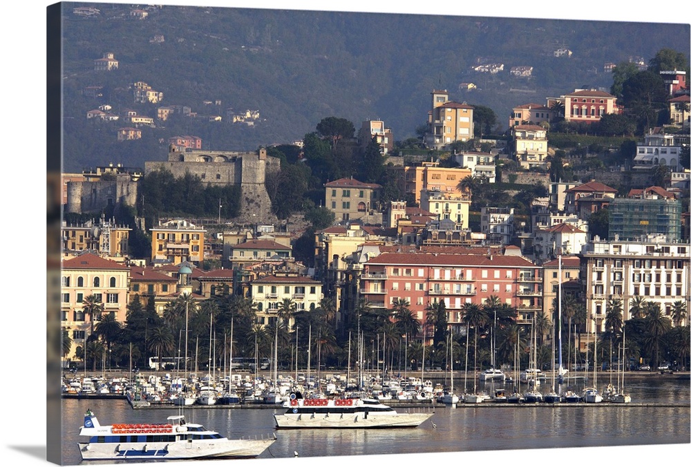 Europe, Italy, Liguria region, Ligurian Sea, La Spezia. Popular port city, gateway to Cinque Terre and major Italian milit...