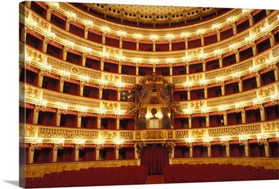 Italy, Napoli, San Carlo Theatre