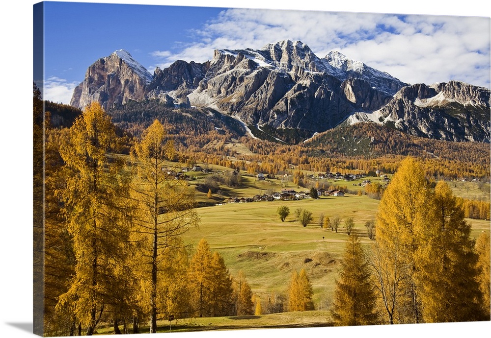 Italy, Northern Mountains And Meadows.