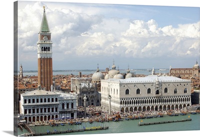 Italy, Venice. St. Mark's Square on the Grand Canal