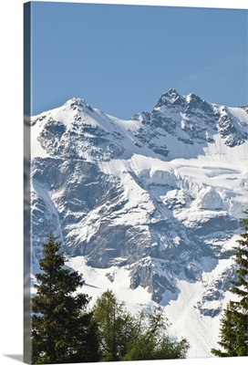 Jungfrau Region, Switzerland. Jungfrau Massif From Murren
