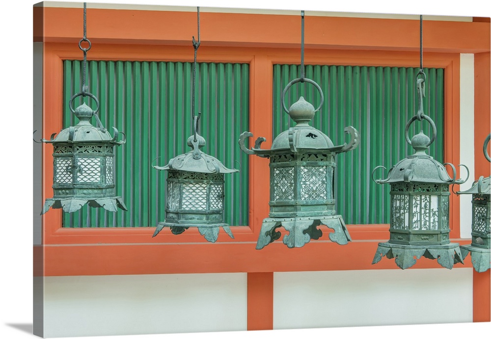 Japan, Nara, Kasuga Shrine Lanterns