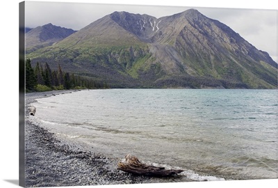 Kathleen Lake in Yukon Territory, Canada, in the Kluane National Park and Reserve