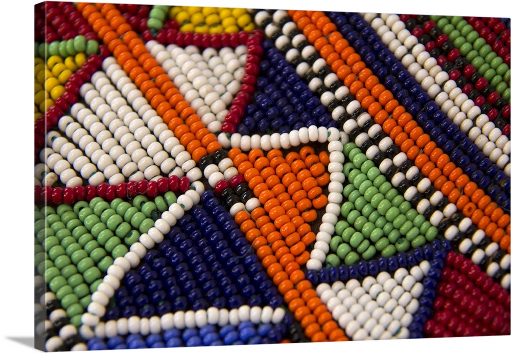 Africa, Kenya. Maasai Tribal Beads.