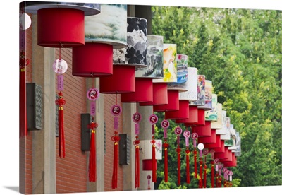 Lantern Decoration During The Chinese Lantern Festival, Taipei, Taiwan