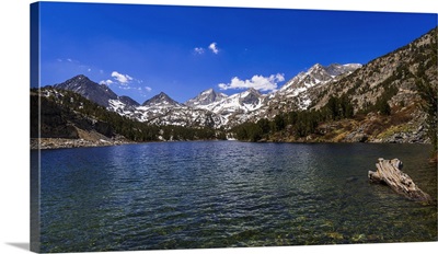 Long Lake In The Little Lakes Valley, John Muir Wilderness, California, USA