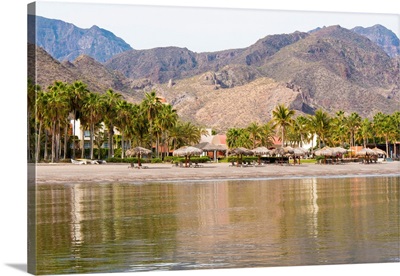 Loreto Bay Golf Resort And Spa With Sierra De La Giganta Beyond, Sea Of Cortez, Mexico