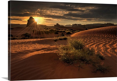 Lukashenka Desert Sand Dunes In Northern Arizona