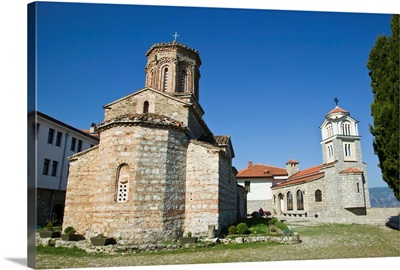 Macedonia, Sveti Naum. 17th century Church of Sveti Naum on Lake Ohrid