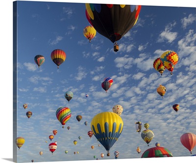 Mass Ascension Albuquerque International Balloon Fiesta, Albuquerque, New Mexico