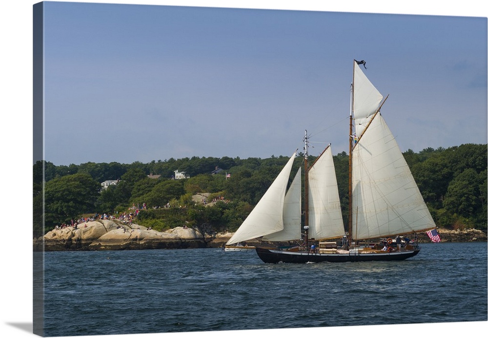 USA, Massachusetts, Cape Ann, Gloucester, America's Oldest Seaport, Annual Schooner Festival