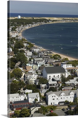 Massachusetts, Cape Cod: Provincetown, Town View