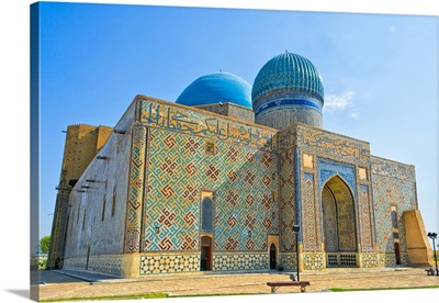 Mausoleum Of Kohja Akhmet Yassawy (UNESCO World Heritage Site), Turkestan, Kazakhstan