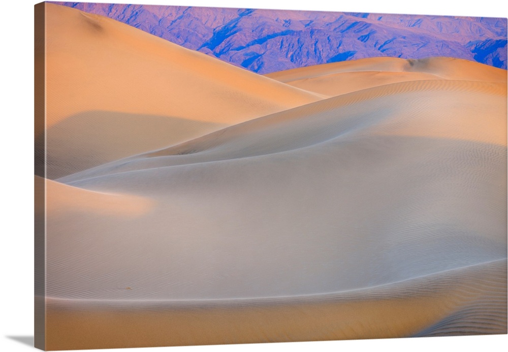 Mesquite Sand Dunes. Death Valley. California.