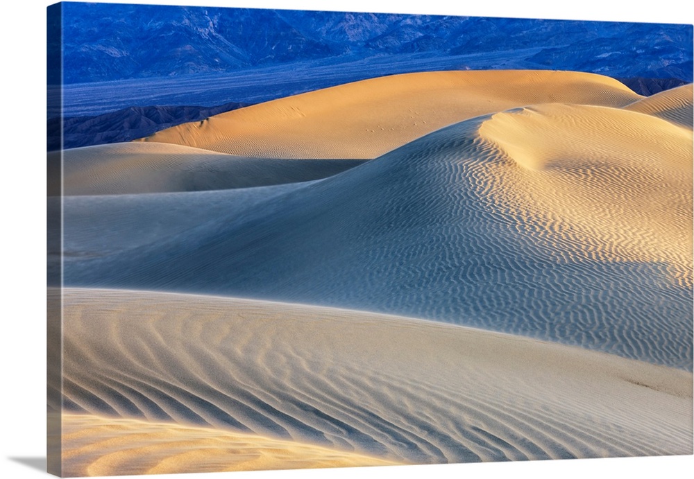 Mesquite Sand Dunes. Death Valley. California.