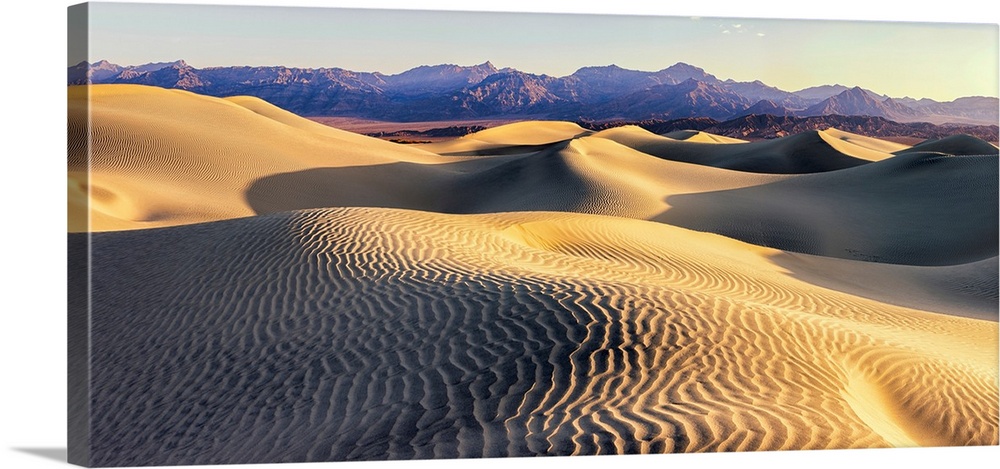 Mesquite Sand Dunes. Death Valley, California.