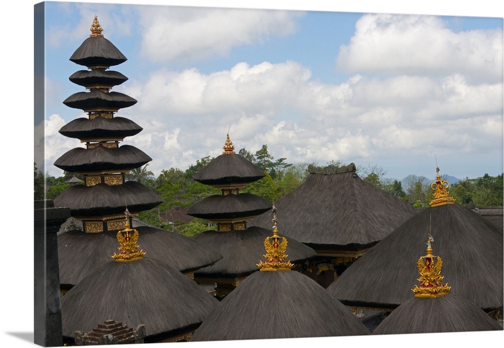 Mother Temple of Besakih, largest and holiest temple of Hindu religion in Bali, Indonesia.