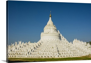 Myanmar, Mandalay, Mingun, Hsinphyumae Pagoda image thumbnail