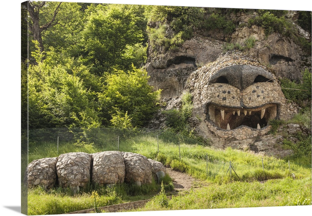 Nagorno Karabakh Republic, Vank, Seastone Hotel, Large Roaring Lion's Head