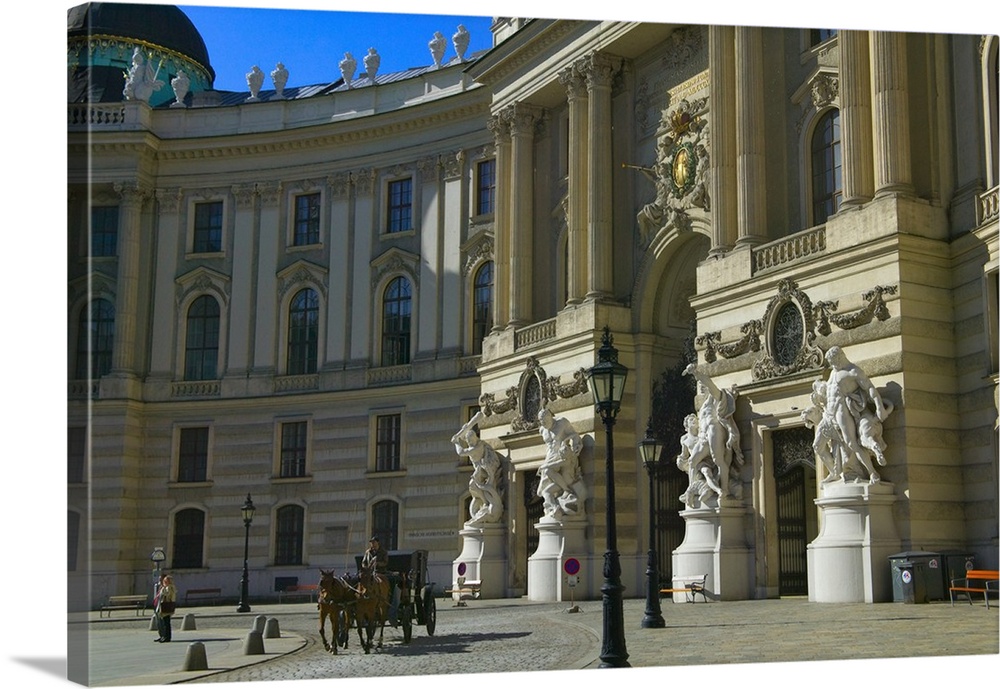 National Library, Hofburg (Imperial Palace) Complex, Vienna, Austria