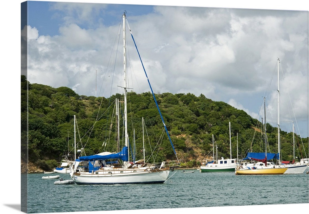 Nelson's Dockyard Bay, Antigua, West Indies, Caribbean, Central America
