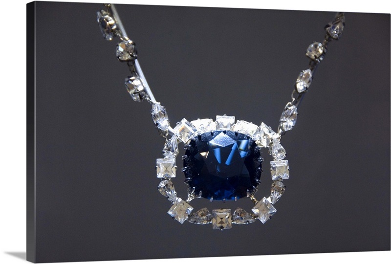 Netherlands, Amsterdam. Diamond Museum. Scale copy of the famous Hope