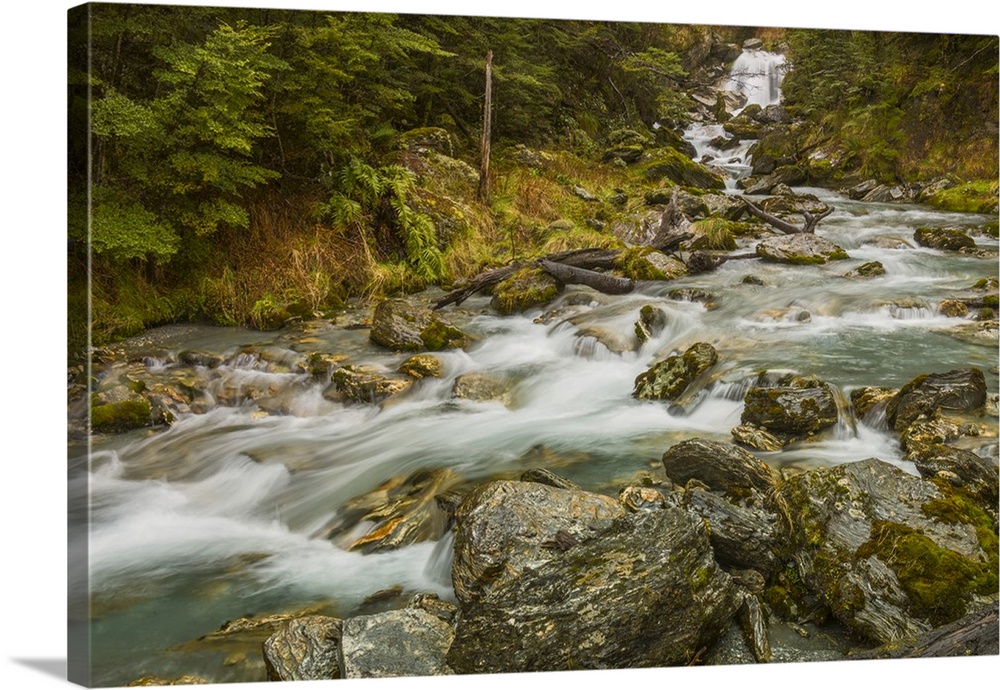 New Zealand, Asia, Glenorchy Tutoko River.