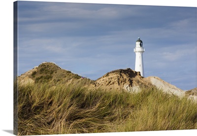New Zealand, North Island, Castlepoint, Castlepoint Lighthouse