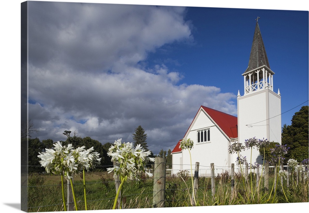 New Zealand, North Island, Wanganui, Putiki Church