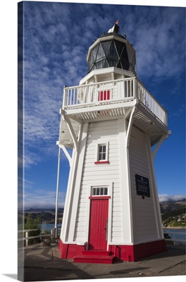 New Zealand, South Island, Canterbury, Banks Peninsula, Akaroa, Akaroa Lighthouse