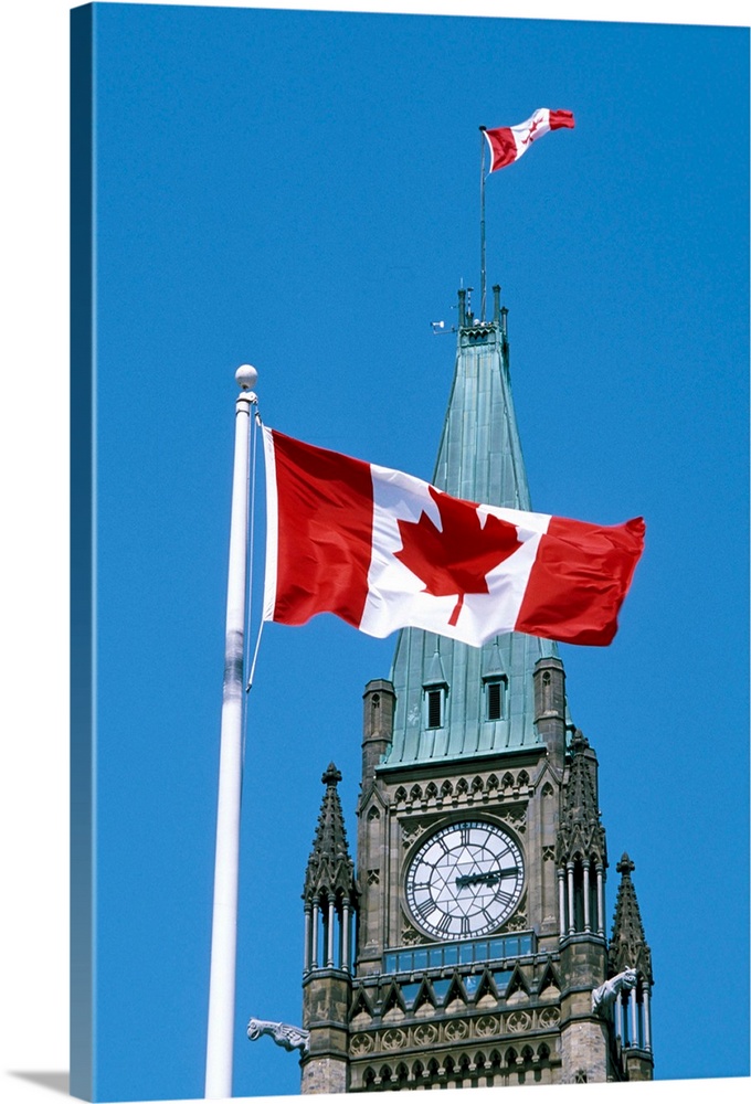 North America, Canada, Ontario, Ottawa, Parliament Hill buildings