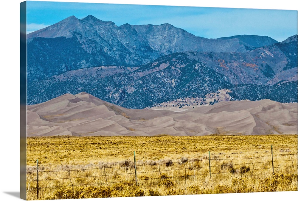 North America, USA, Colorado, Alamosa, Great Sand Dunes National Park and Preserve