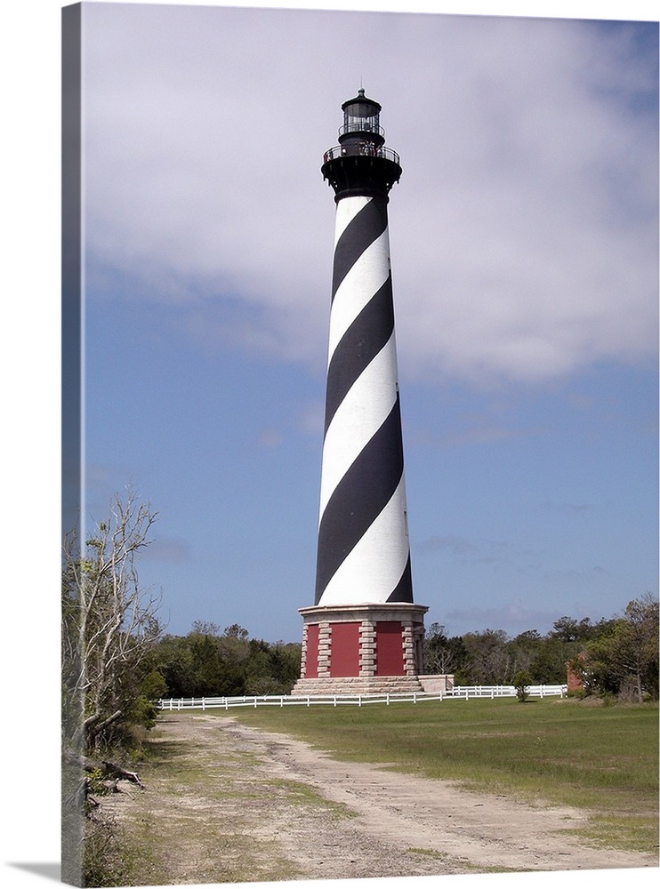 North Carolina, Hatteras Island, Buxton.Cape Hatteras Lighthouse, nation's tallest brick lighthouse,