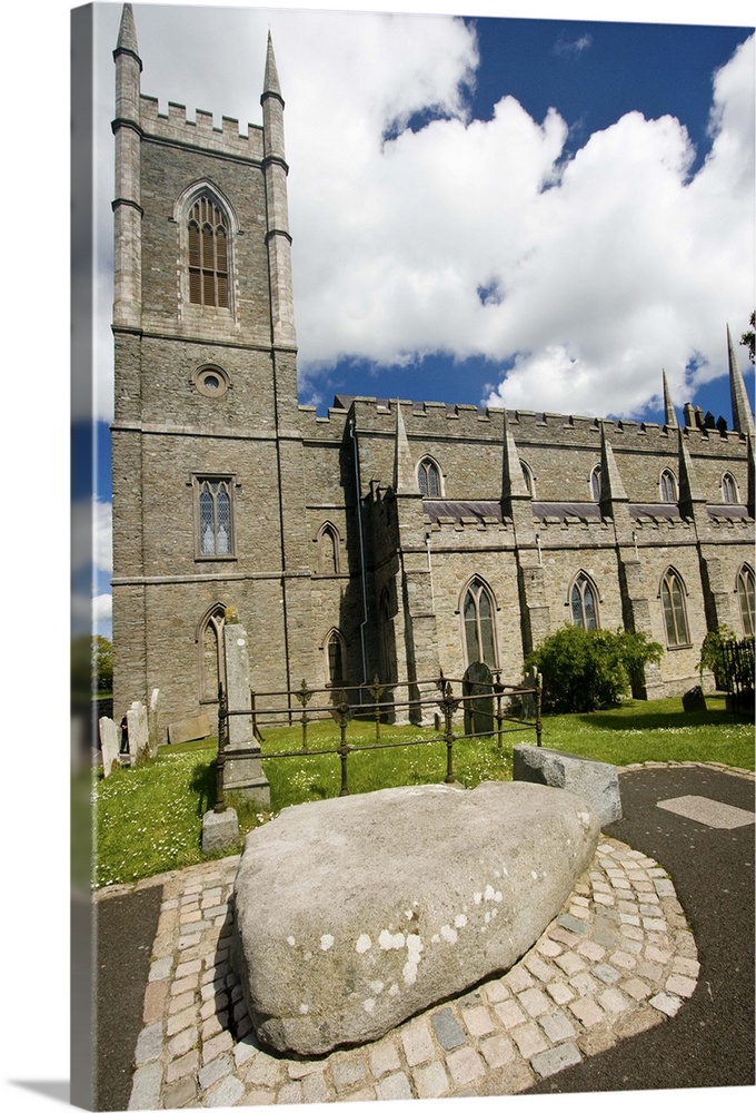 Down Cathedral, burial, cemetery, grave, gravestone, ancient, religion, death, St. Patrick, Northern Ireland