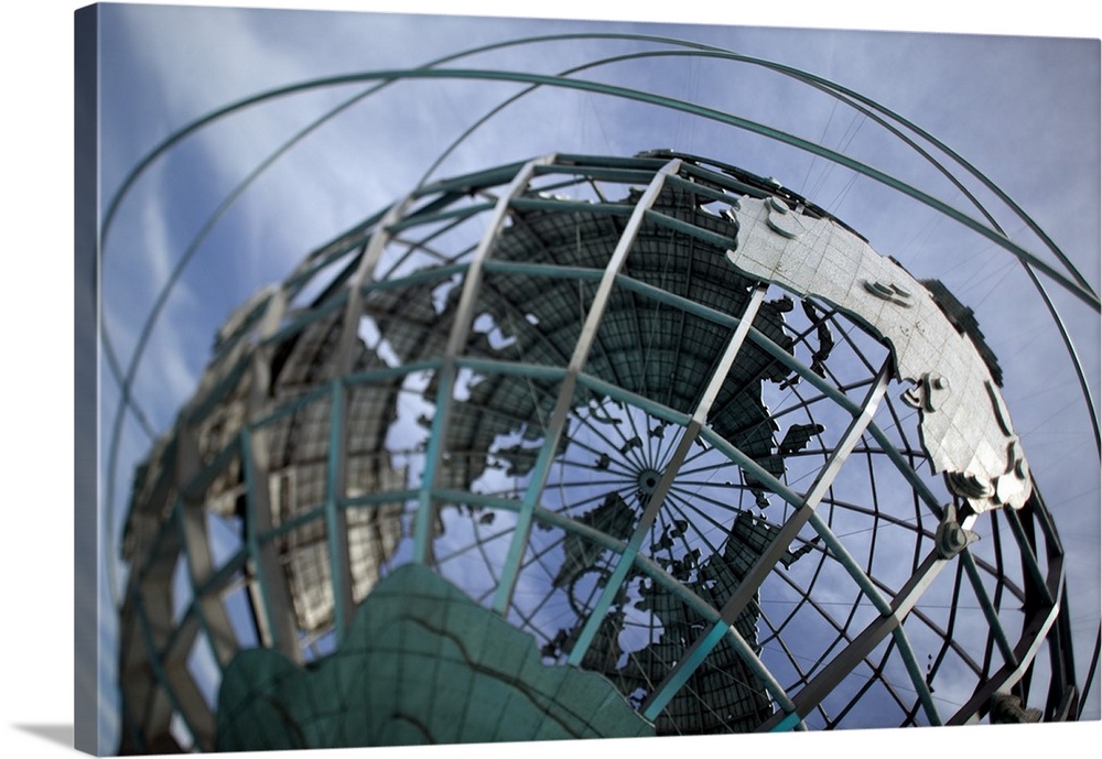 NYC, Queens, World's Fair Unisphere.