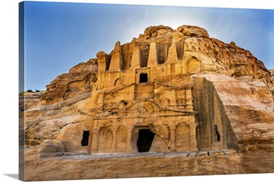 Obelisk Tomb Bab El-Siq Triclinium Outer Siq Canyon Entrance Petra Jordan