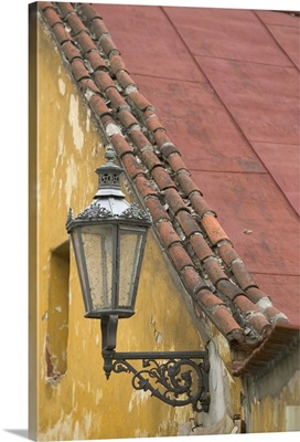 Old street lamp, Czech Republic, Ceske Krumlov, World Heritage Site